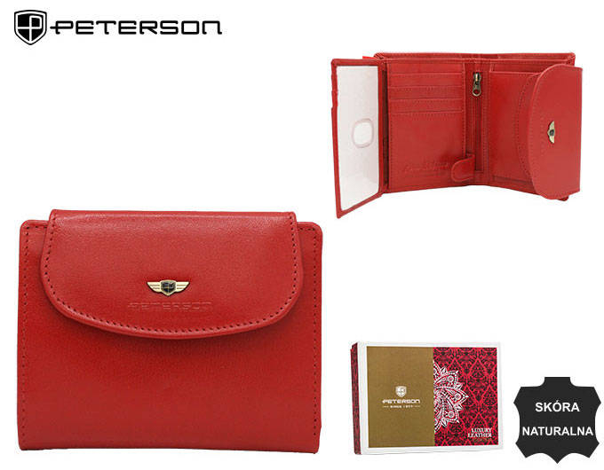 Portofel dama din piele naturala Peterson PTR-PTN 405-BO-0120 [4]