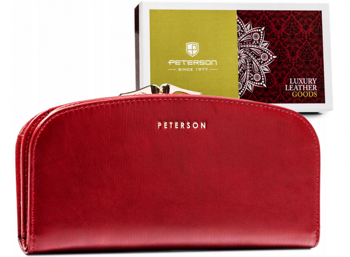 Portofel dama din piele naturala Peterson PTR-PTN 42123-SG [1]