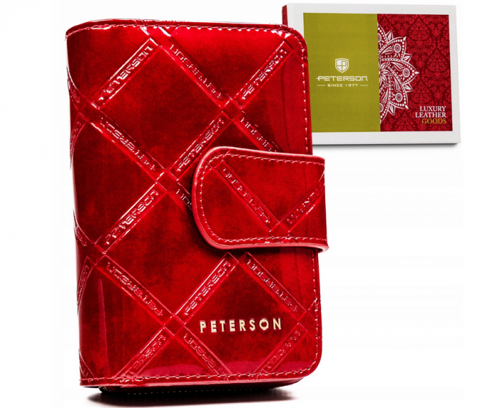 Portofel dama din piele naturala Peterson PTR-PTN 76115-PLT-6395 R [1]