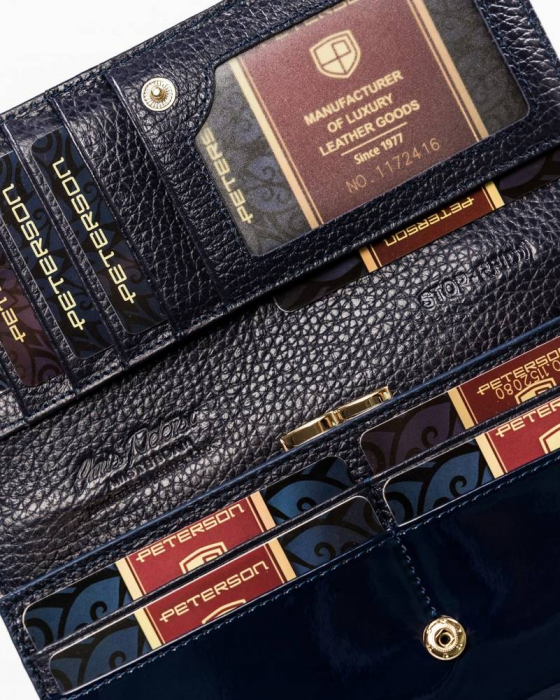 Portofel dama din piele naturala Peterson PTR-PTN BC-467 [5]