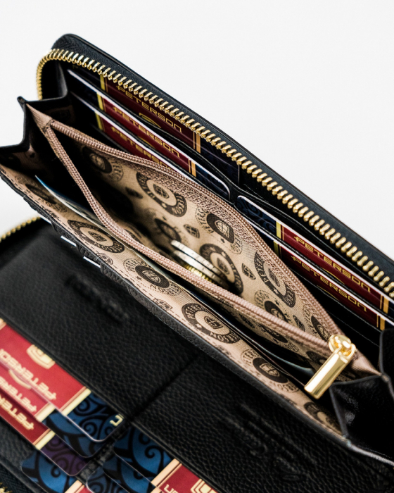 Portofel dama din piele naturala Peterson PTR-PTN BC-781-1681 [9]
