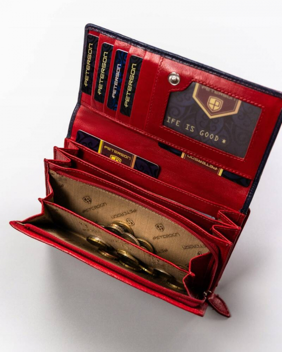 Portofel dama din piele naturala Peterson PTR-PTN KA-19 [8]