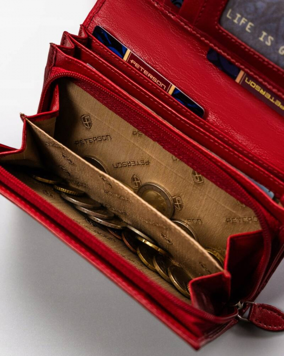 Portofel dama din piele naturala Peterson PTR-PTN KA-22 [10]