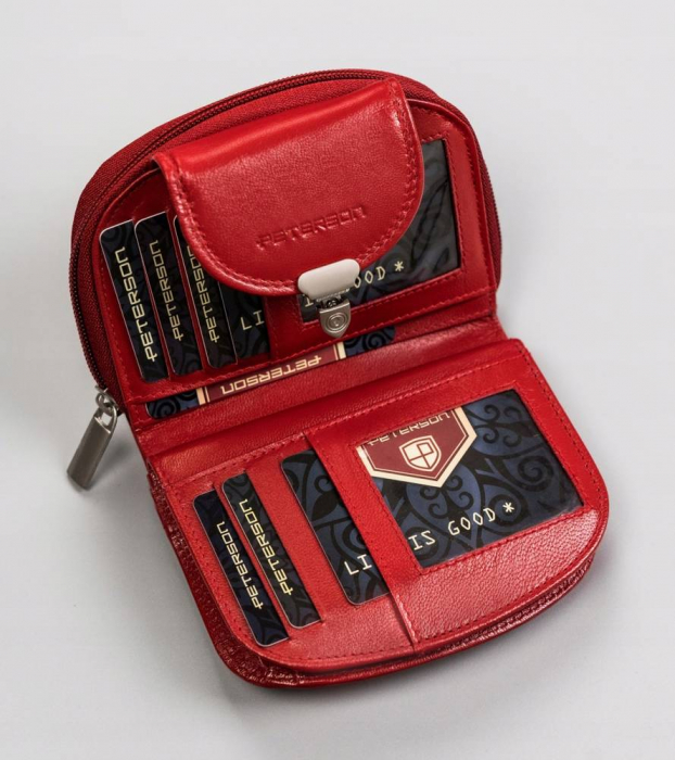 Portofel dama din piele naturala Peterson PTR-PTN RD-28-GCL [7]
