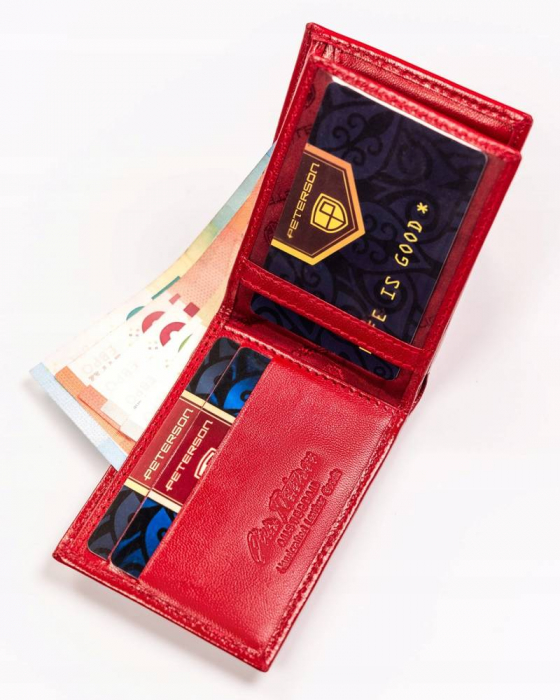 Portofel dama din piele naturala Peterson PTR-PTN RD-280-GCL [7]