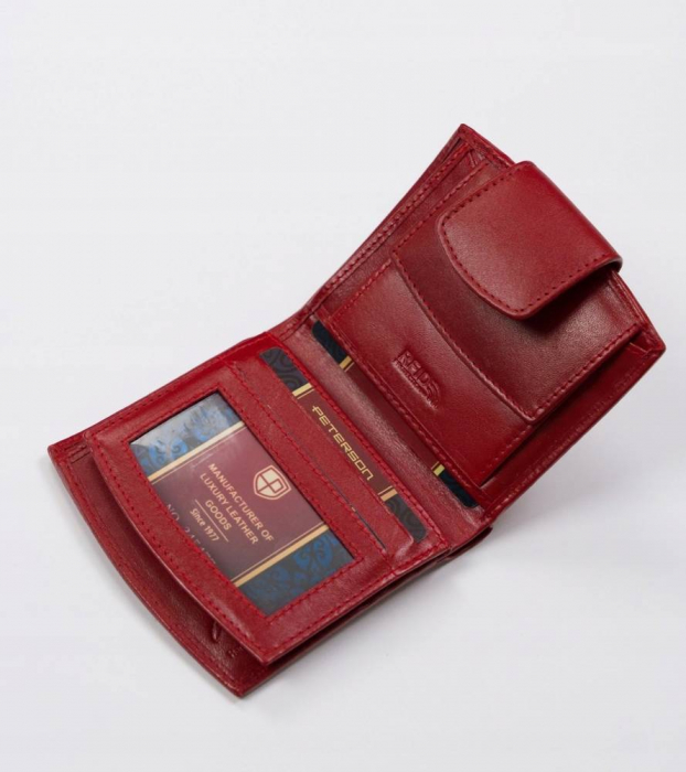 Portofel dama din piele naturala Peterson PTR-PTN RD-314-GCL-M-415 [4]