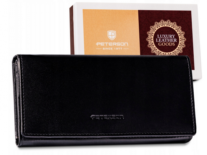 Portofel dama din piele naturala Peterson PTR-PTN RD-32-GCL [1]