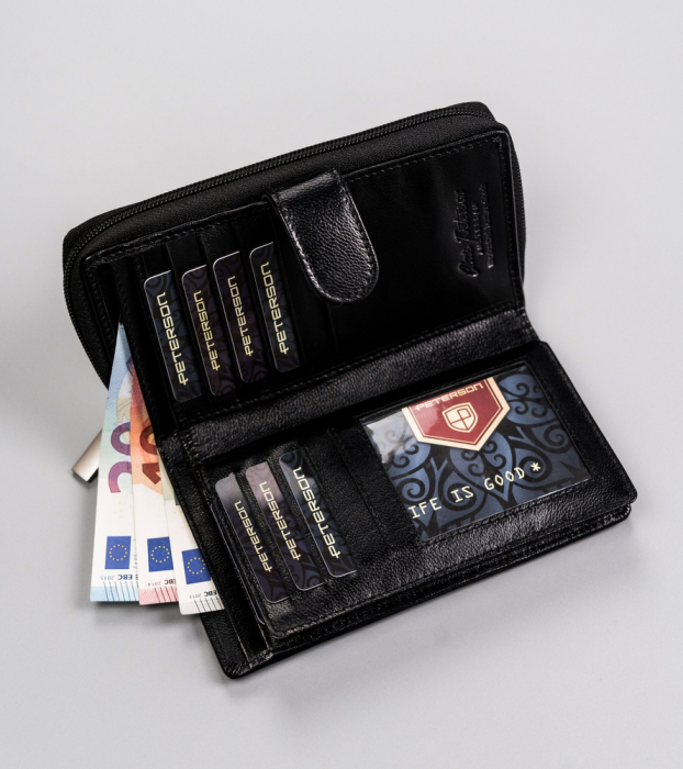 Portofel dama din piele naturala Peterson PTR-PTN RD-42-GCL-A [6]
