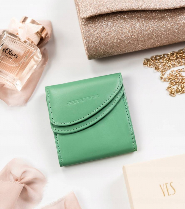 Portofel dama din piele naturala Peterson PTN RD-N08G-MCL-4475 [2]