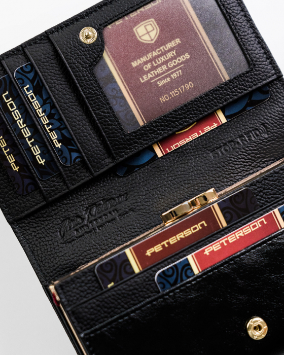 Portofel dama din piele naturala Peterson PTR-PTN ST-466-1933 [7]