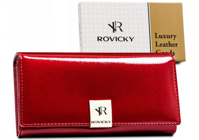 Portofel dama din piele naturala Rovicky PTR-RH-27A-1-SAF [1]
