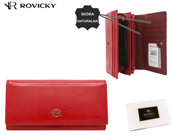 Portofel dama din piele Rovicky PTR-RPX-20A-ML-7837 R [4]