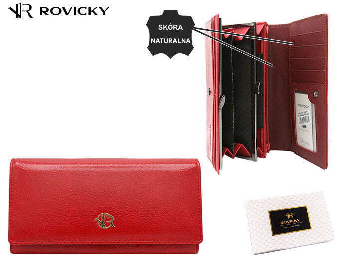 Portofel dama din piele Rovicky PTR-RPX-24A-ML-7875 R [4]