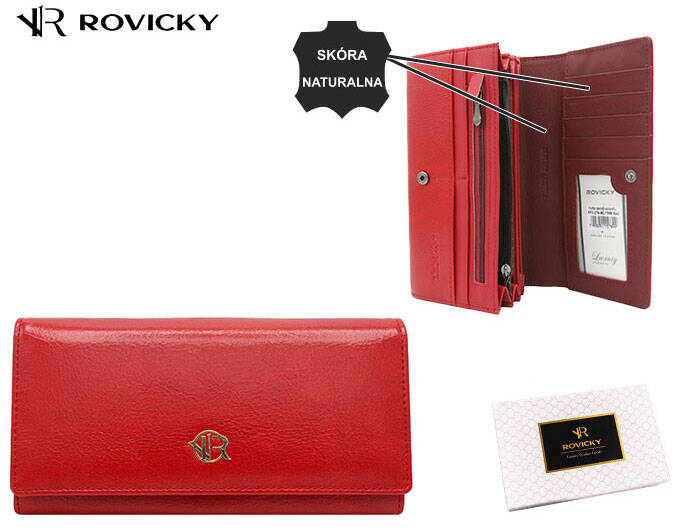 Portofel dama din piele Rovicky PTR-RPX-27A-ML-7899 R [4]