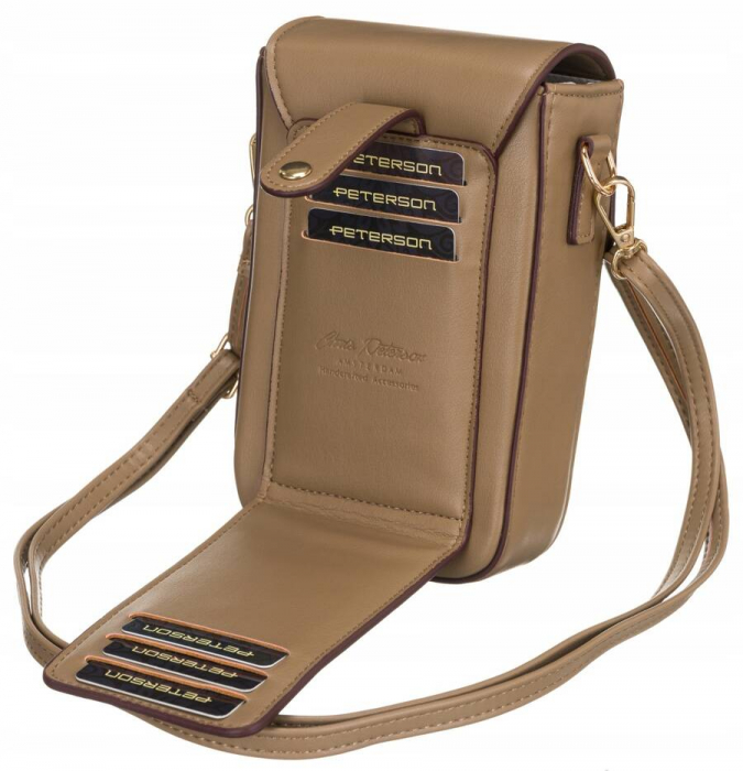 Poșetă mini din piele ecologică - Peterson PTR-PTN M-14-7990 BE [4]
