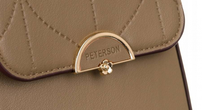 Poșetă mini din piele ecologică - Peterson PTR-PTN M-16-8058 BE [5]