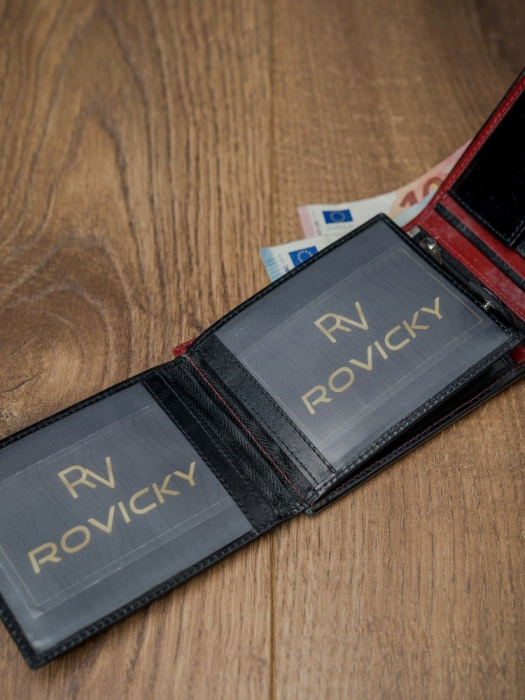 Portofel barbati din piele naturala Rovicky PTR-N992-VT2 [12]