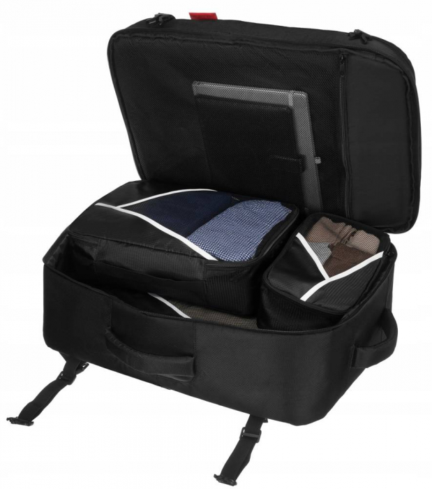 Rucsac-geantă de călătorie, impermeabilă, încăpătoare din poliester - Peterson PTR-PTN PLG-05-T [7]
