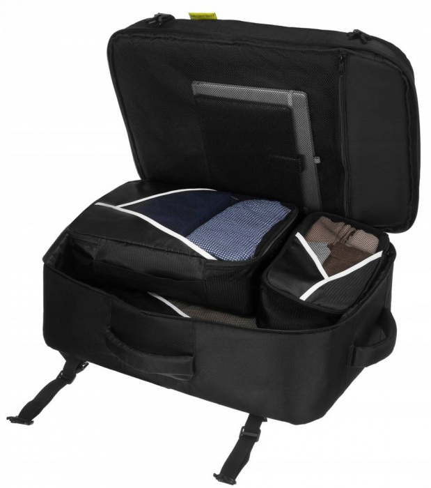 Rucsac-geantă de călătorie, impermeabilă, încăpătoare din poliester - Peterson PTR-PTN PLG-05-T [4]