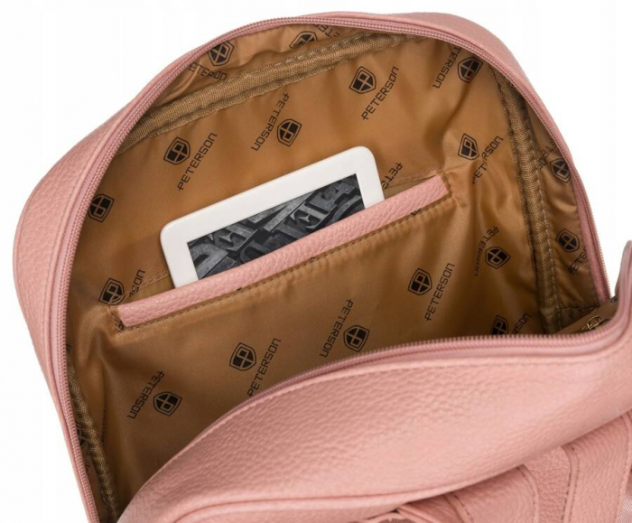 Rucsac incapator de dama din piele ecologica - Peterson PTR-PTN PL-29601-6122 PO [7]