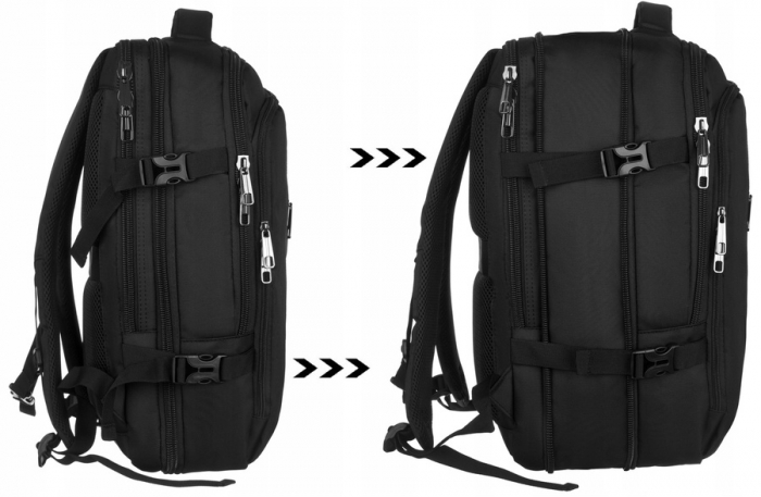 Rucsac mare, rezistent la apă, de călătorie, cu spațiu pentru laptop - Peterson PTN PL-FK02-5187 [2]