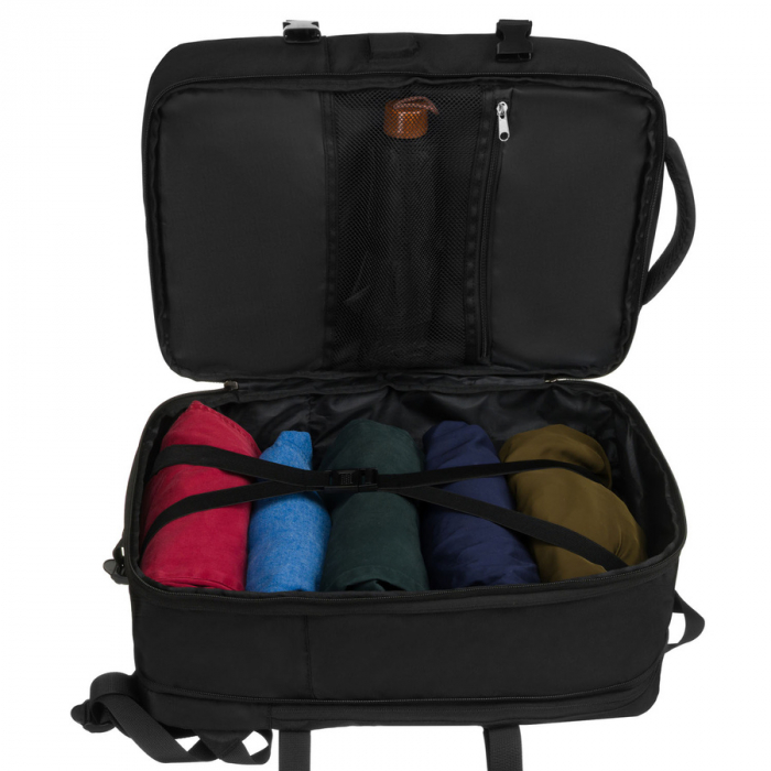 Rucsac negru de călătorie, perfect pentru bagajul de mână în avion - Peterson PTR-PTN 24421-5074 BLACK [19]
