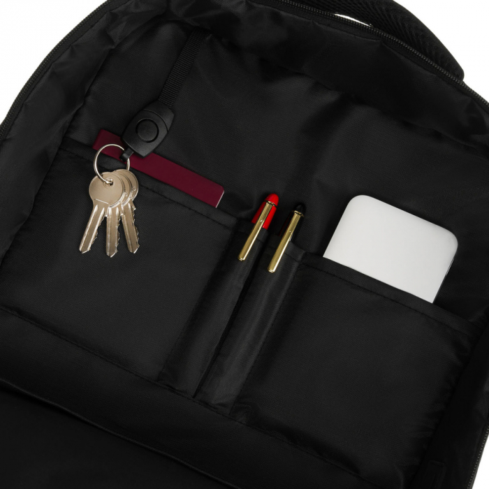 Rucsac negru de călătorie, perfect pentru bagajul de mână în avion - Peterson PTR-PTN 24421-5074 BLACK [26]