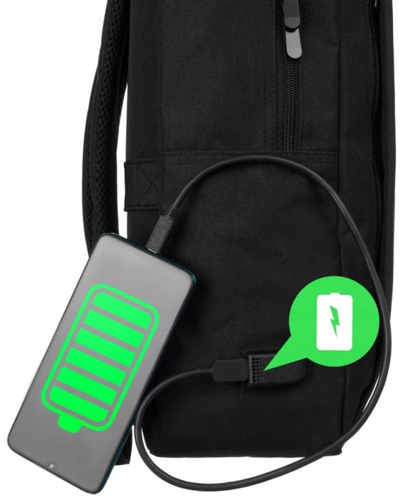 Rucsac sport de mare capacitate cu port de incarcare - Peterson PTR-PTN BPP-02 [2]