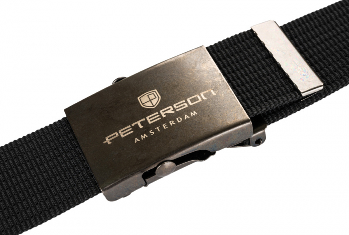 Curea barbati Peterso PTR-PTN OLD SILVER-BLACK [5]