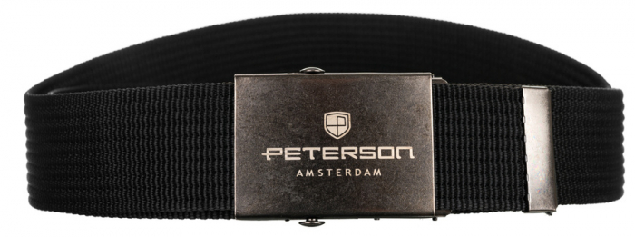 Curea barbati Peterso PTR-PTN OLD SILVER-BLACK [6]