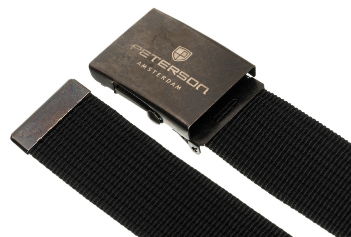 Curea barbati Peterso PTR-PTN OLD SILVER-BLACK [4]