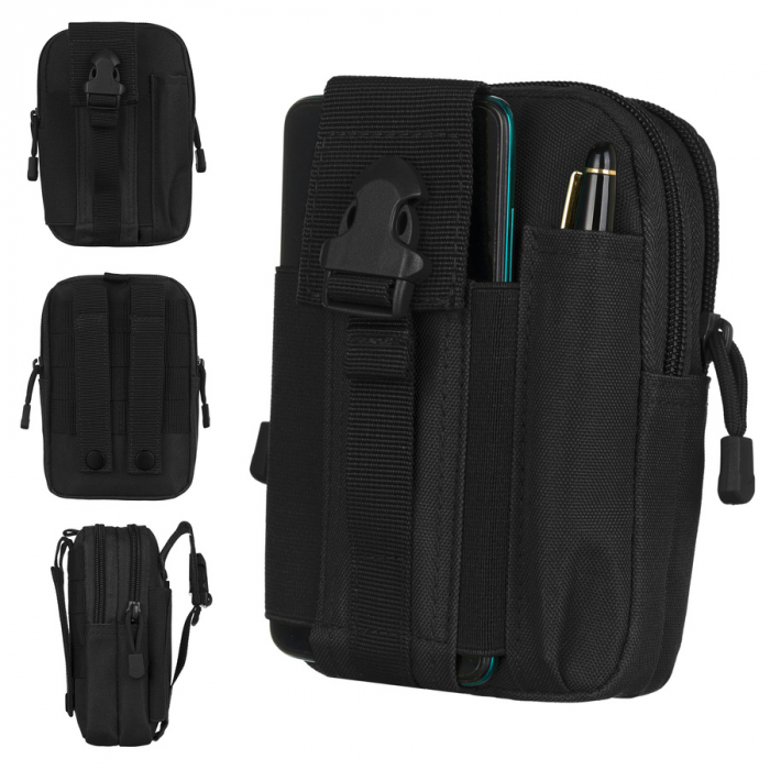 Geanta tactica cu curea din poliester PTR-BL064-9123 BL [2]