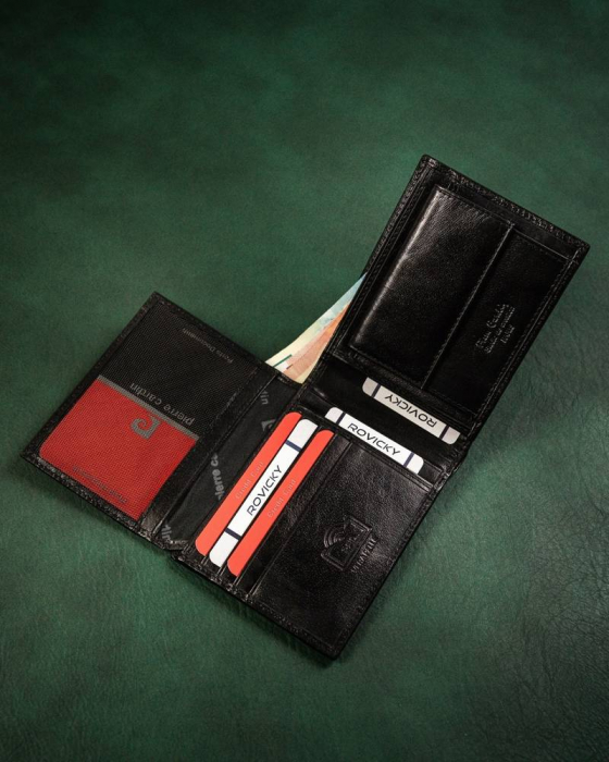 Set cadou barbati portofel si curea din piele naturala Pierre Cardin PTR-ZM-PC15 [5]