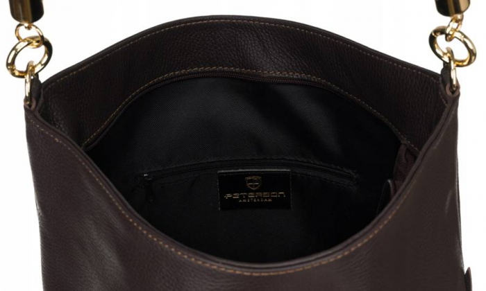 Geanta dama din piele naturala — Peterson PTR-PTN TWP-011 D.BR [4]