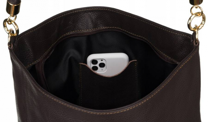 Geanta dama din piele naturala — Peterson PTR-PTN TWP-011 D.BR [5]