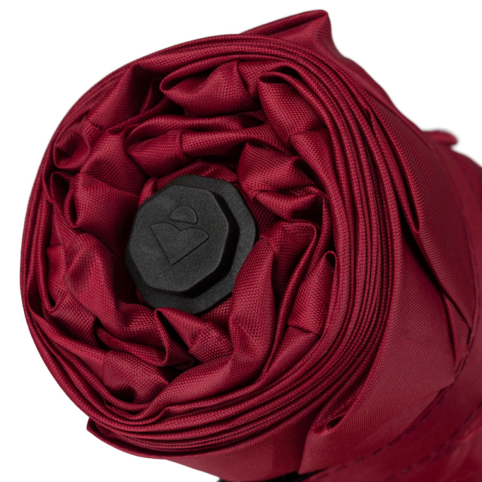 Składany mini parasol podróżny w czerwonym kolorze - Peterson [9]