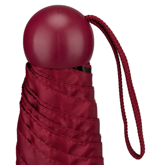 Składany mini parasol podróżny w czerwonym kolorze - Peterson [8]