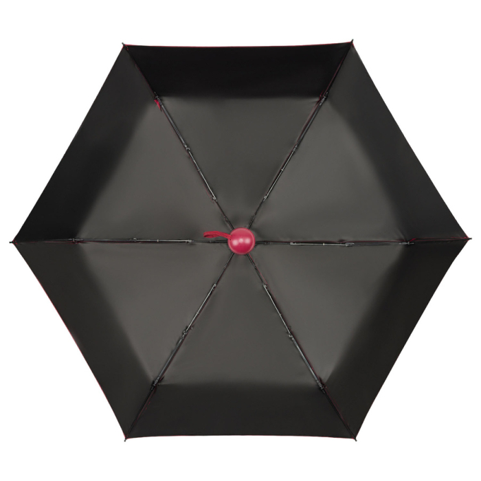 Składany mini parasol podróżny w czerwonym kolorze - Peterson [4]