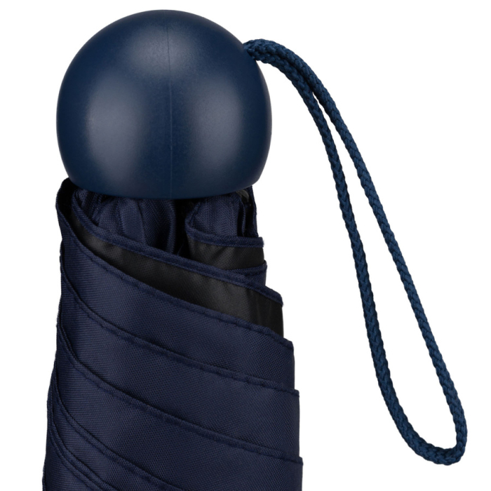 Składany mini parasol podróżny w granatowym kolorze - Peterson [9]