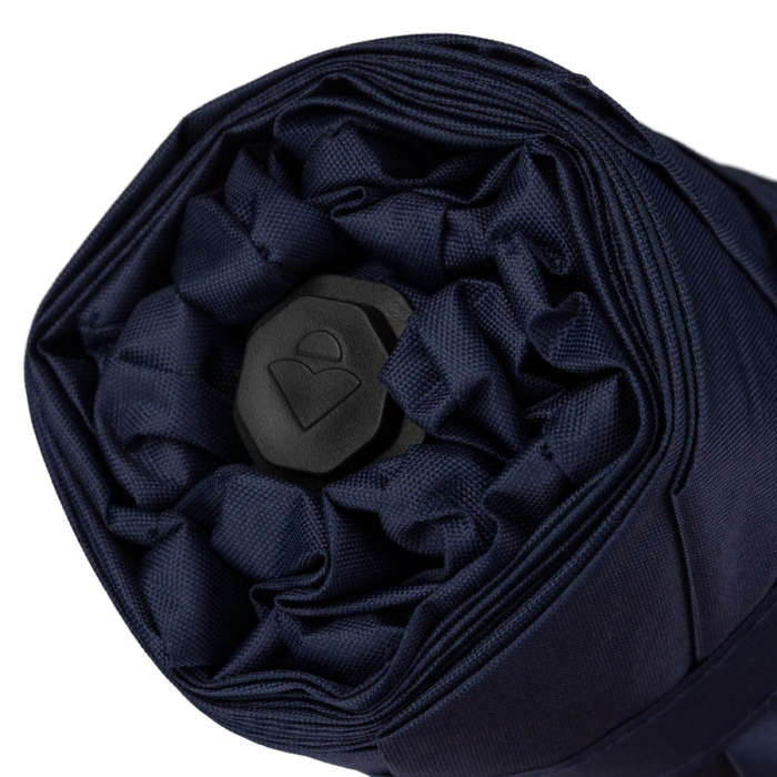 Składany mini parasol podróżny w granatowym kolorze - Peterson [8]