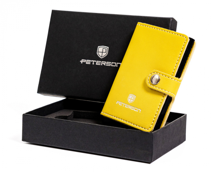 Portcard din piele naturala Peterson PTR-PTN ES [1]