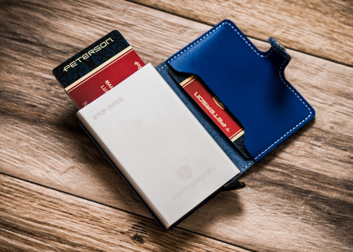 Portcard din piele naturala Peterson PTR-PTN ES [6]