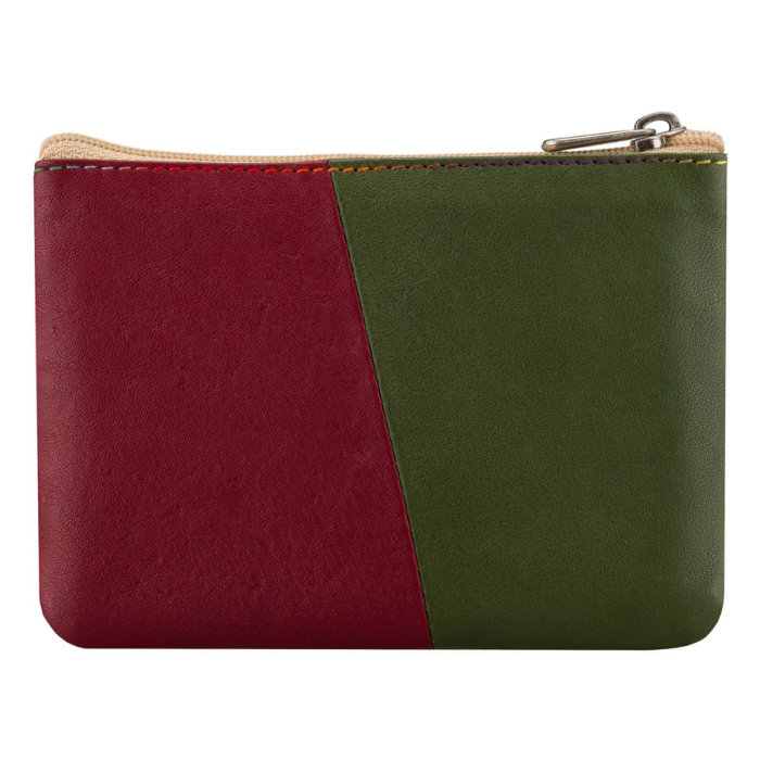 Skórzane, patchworkowe etui na klucze [3]