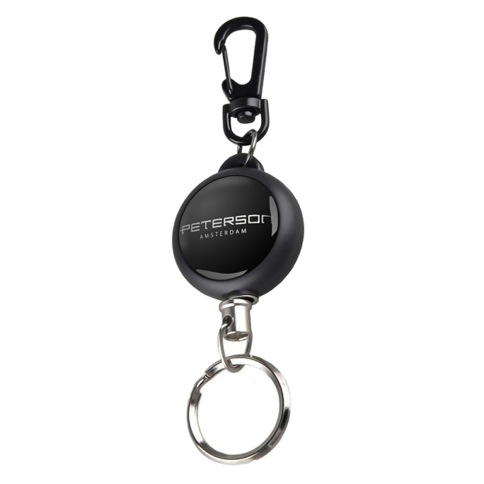 Skórzany brelok do kluczy w kształcie serca— Peterson [3]