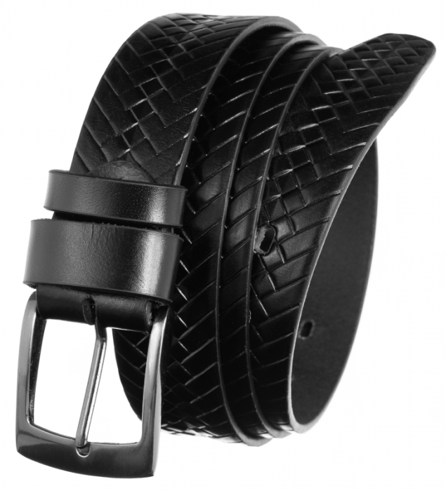 Curea barbati din piele naturala Rovicky PTR-PRS-02-G [2]