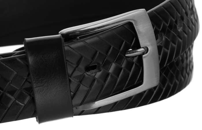 Curea barbati din piele naturala Rovicky PTR-PRS-02-G [4]