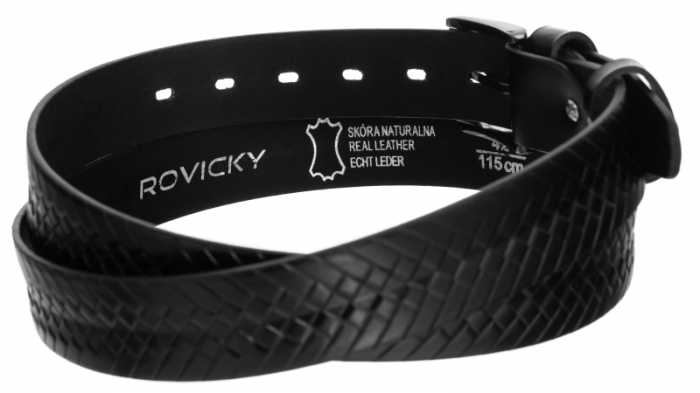 Curea barbati din piele naturala Rovicky PTR-PRS-02-G [5]