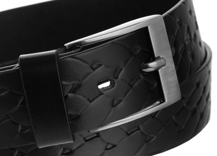 Curea barbati din piele naturala Rovicky PTR-PRS-04-G [4]