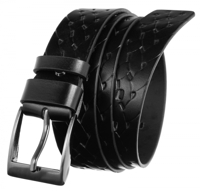 Curea barbati din piele naturala Rovicky PTR-PRS-04-G [2]