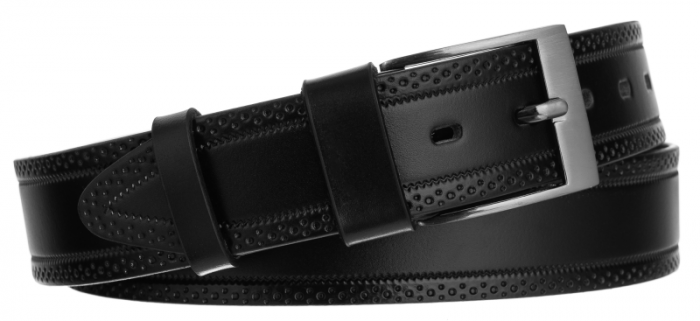 Curea barbati din piele naturala Rovicky PTR-PRS-07-G [2]